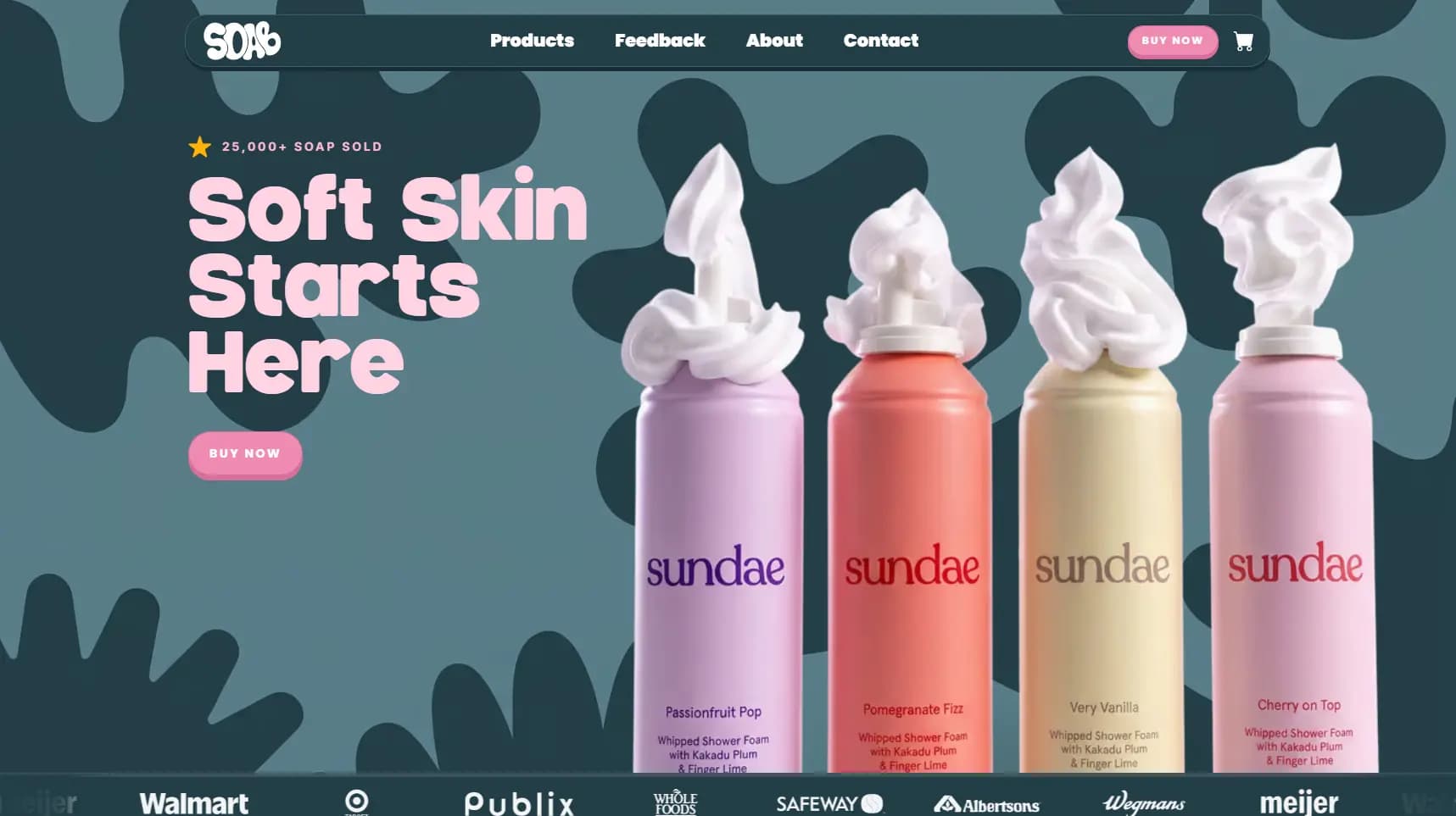 Sundae: e-commerce interface design